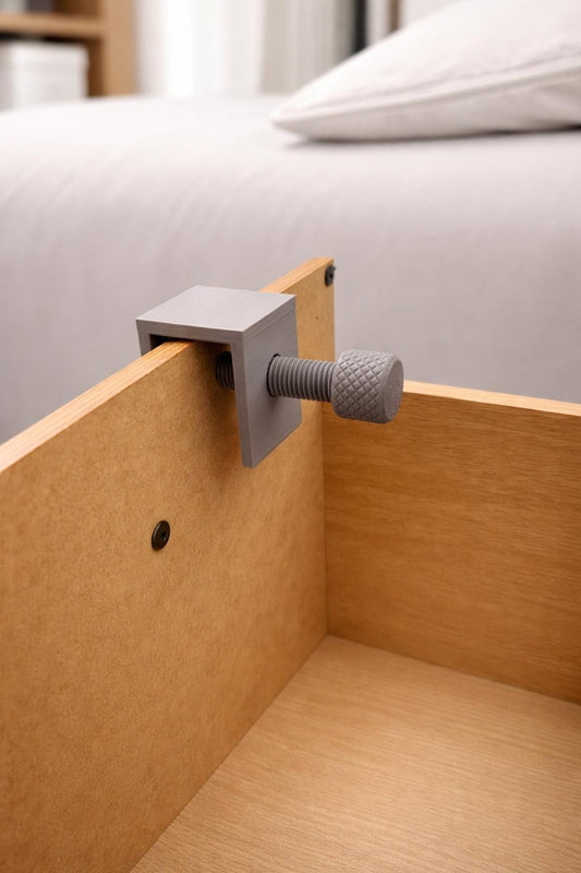 Transcend Micro CPAP Holder | Travel Bed Frame Mount, Nightstand Clamp