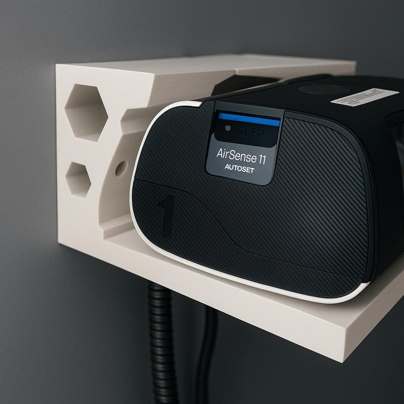 Airsense 11 Wall Mount | CPAP Machine Shelf | CPAP Hose Support